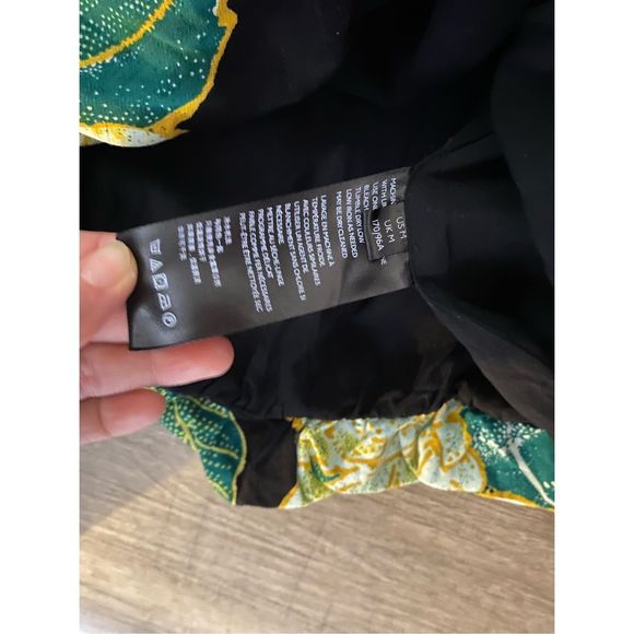 Free People NWT Electric Day Floral Cropped Top Emerald Green Sz Medium, MP $88 - Picture 10 of 11